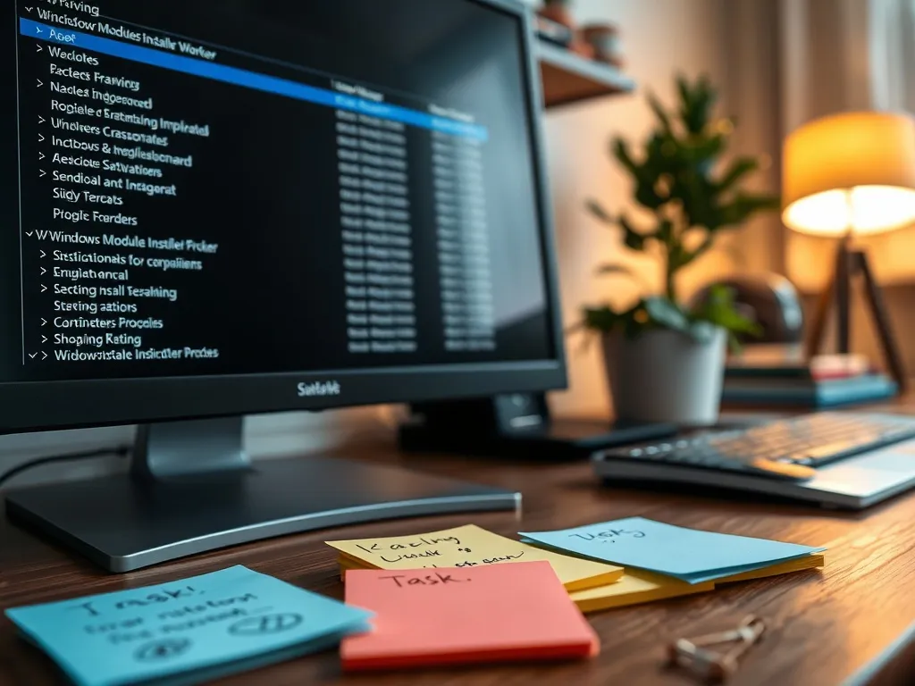 Windows modules installer worker – co to?