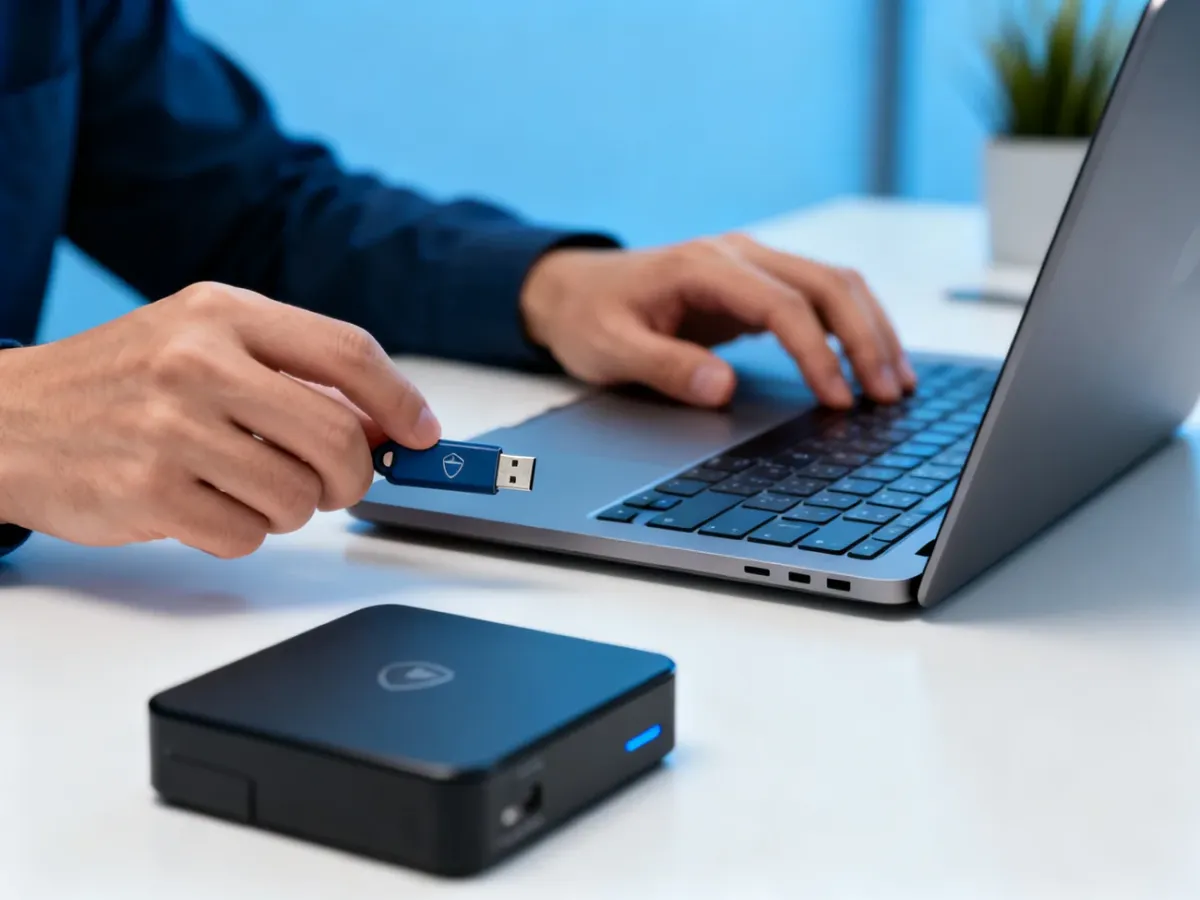 Kopiowanie ważnych plików z pendrive’a na komputer i zapasowy nośnik
